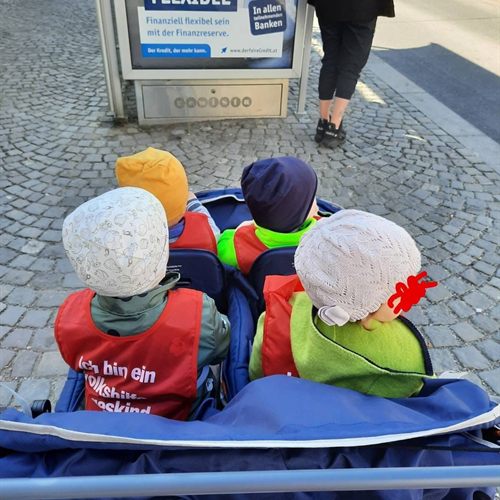 Foto aus dem Betreuungsalltag der Regenbogenbande, 2023