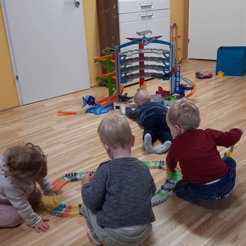 Foto aus dem Betreuungsalltag der Regenbogenbande, 2023