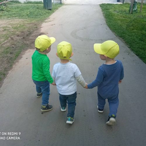 Foto aus dem Betreuungsalltag der Regenbogenbande, 2023