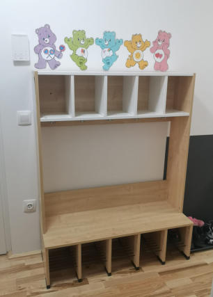 Eingangsbereich und Garderobe